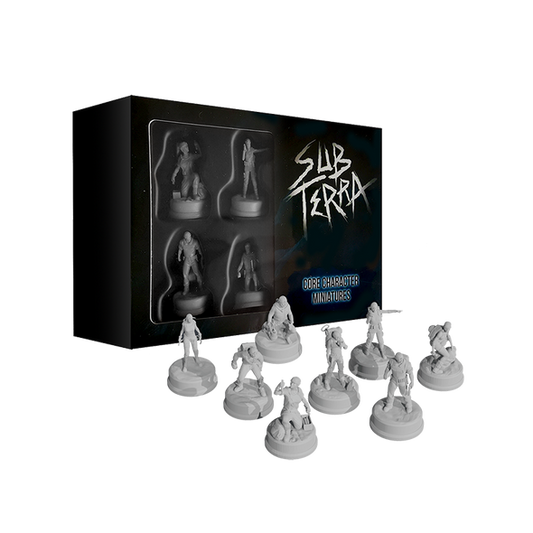 SUB TERRA CORE CHARACTERS MINIATURES