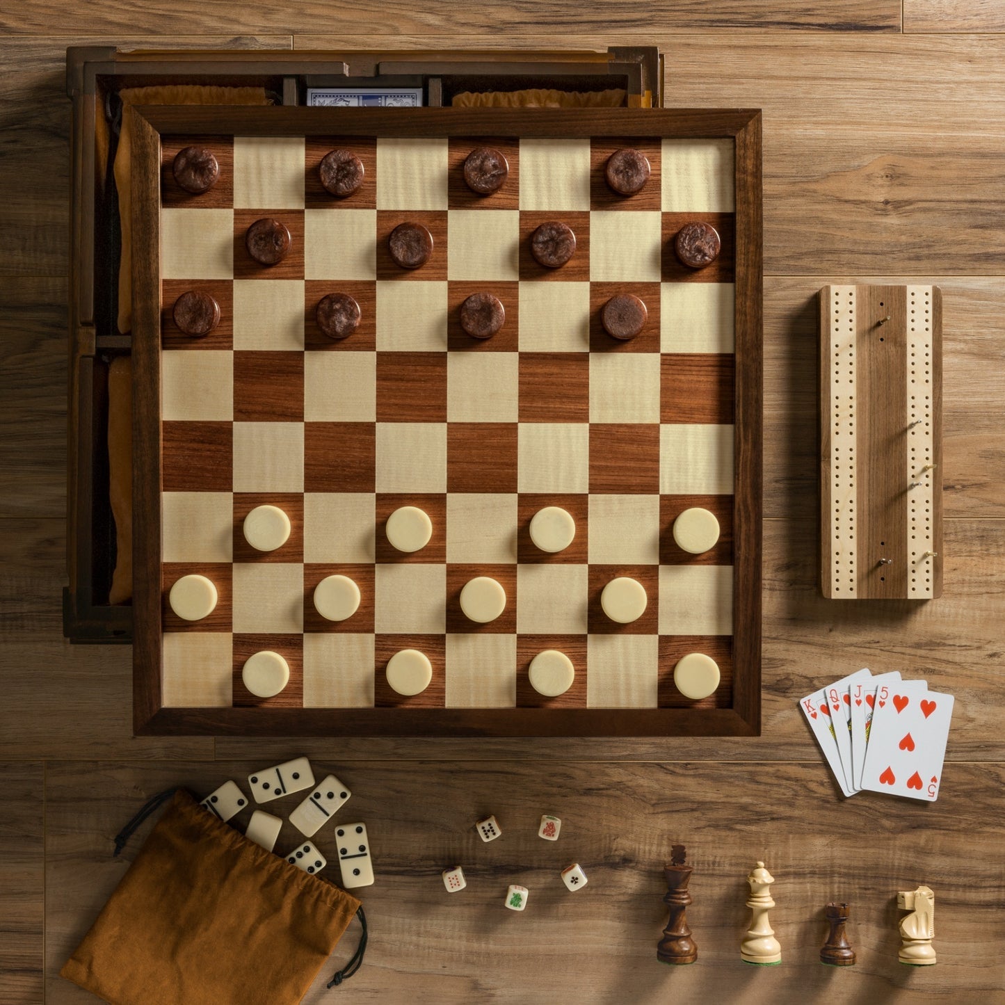 CHESS SEVEN IN ONE HEIRLOOM EDITION