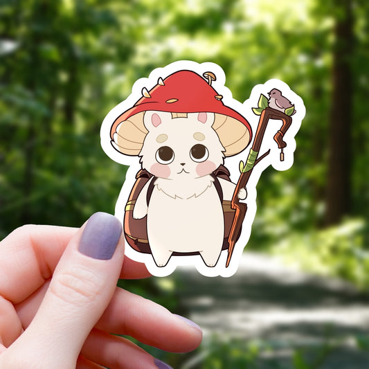 BEAR DRUID RPG CLASS STICKER