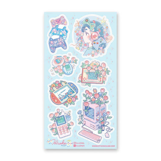 GAMING WONDERLAND STICKER SHEET