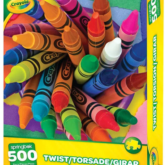 CRAYOLA TWIST 500PC PUZZLE