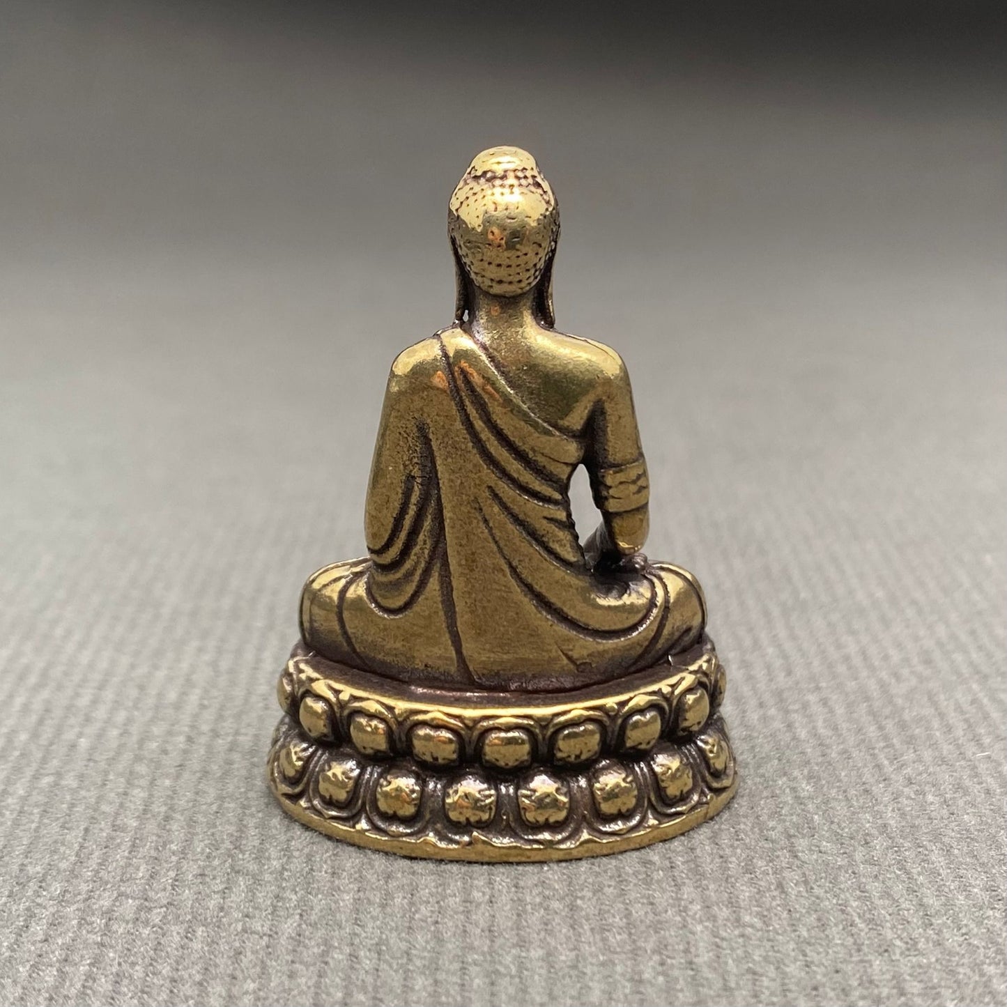 MINIATURE BRASS BUDDHA