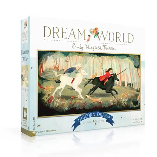 DREAM WORLD UNICORN PUZZLE 80 PC