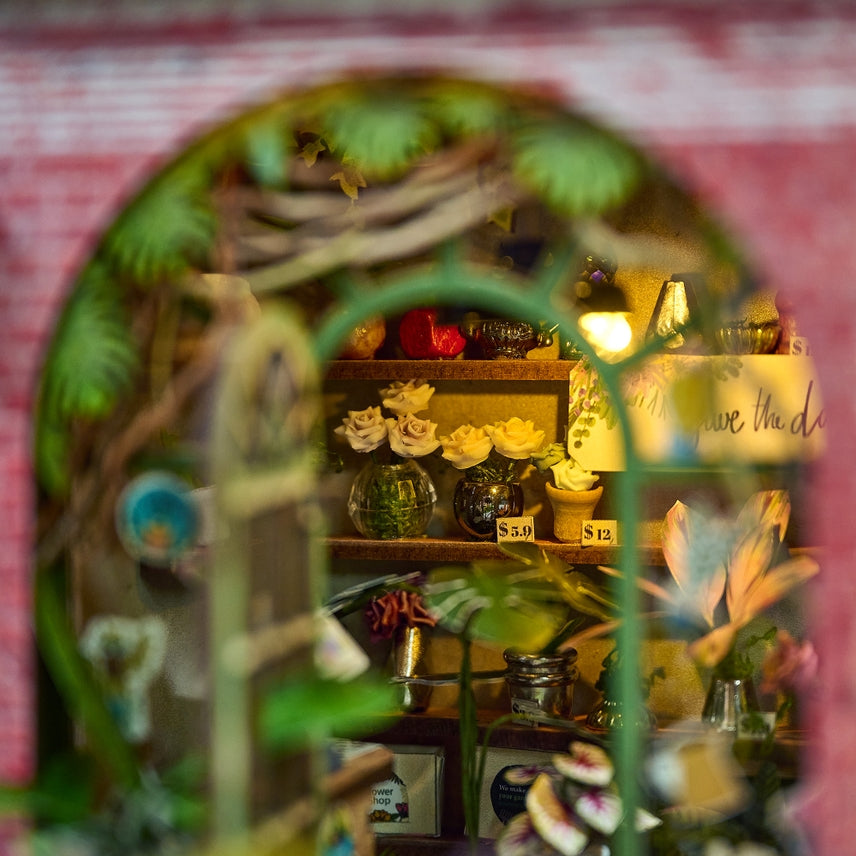 FLOWER SHOP DIY BOOK NOOK