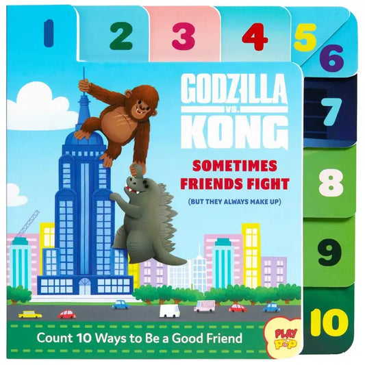 GODZILLA VS. KONG SOMETIMES FRIENDS FIGHT BOARD BOOK