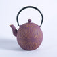 TESTUBIN PURPLE ROUND CAST IRON TEA POT