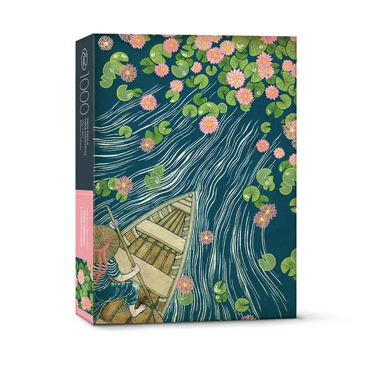 LILYPADS EXPLORER BY YUKO SHIMIZU 1000PC JIGSAW PUZZLE