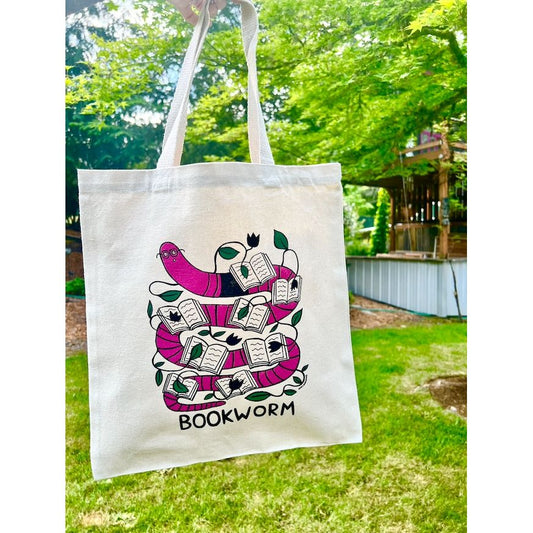 BOOKWORM TOTE BAG