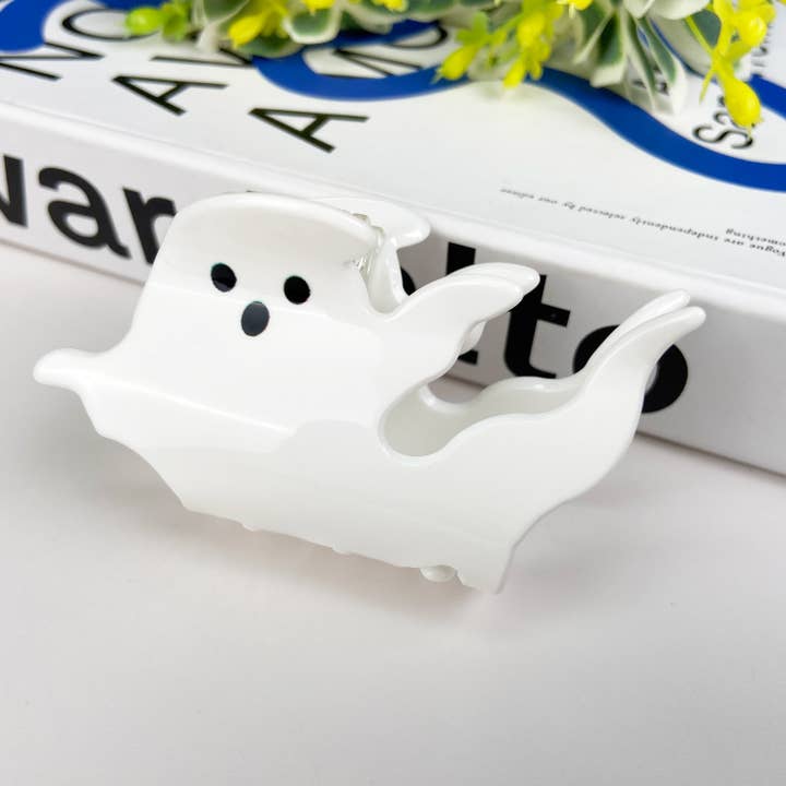 CUTE GHOST HAIR CLAW