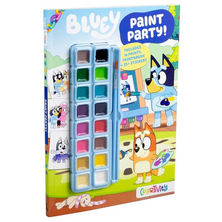BLUEY COLORTIVITY: PAINT PARTY! ACTIVITY BOOK