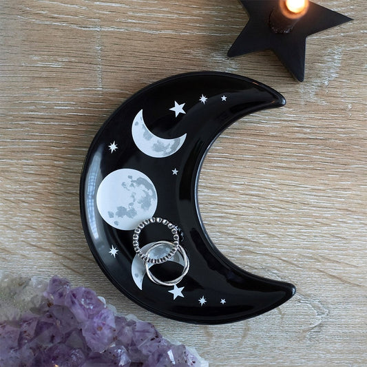 MIDNIGHT MOON TRINKET DISH
