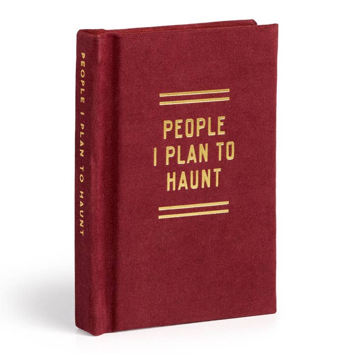 PEOPLE I PLAN TO HAUNT TINY DIARY