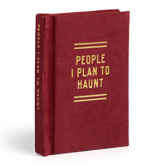 PEOPLE I PLAN TO HAUNT TINY DIARY