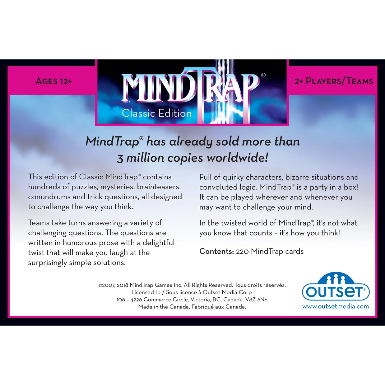 MINDTRAP CLASSIC EDITION