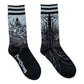 DEATH RIDES A PALE HORSE CREW SOCKS BY FOOTCLOTHES