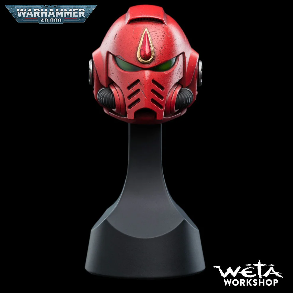 WARHAMMER BLOOD ANGELS MINIATURE HELMET REPLICA