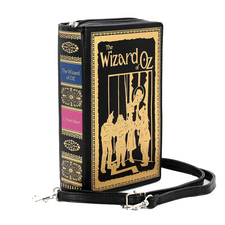 WIZARD OF OZ BOOK CLUTCH BAG
