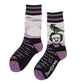 POE THE RAVEN CREW SOCKS BY FOOTCLOTHES