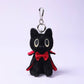 MCHUGS DRACULA CAT KEYCHAIN