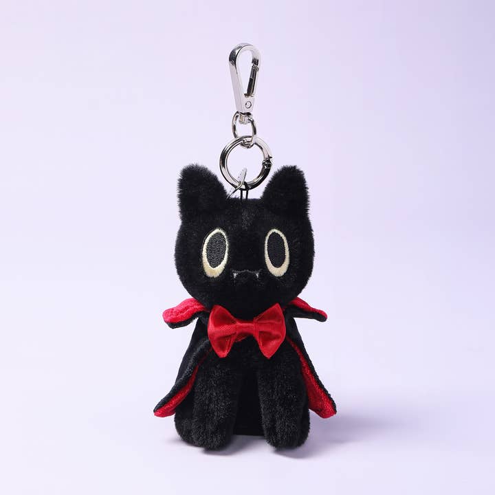 MCHUGS DRACULA CAT KEYCHAIN