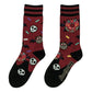 VAMPIRE DONUTS CREW SOCKS BY FOOTCLOTHES