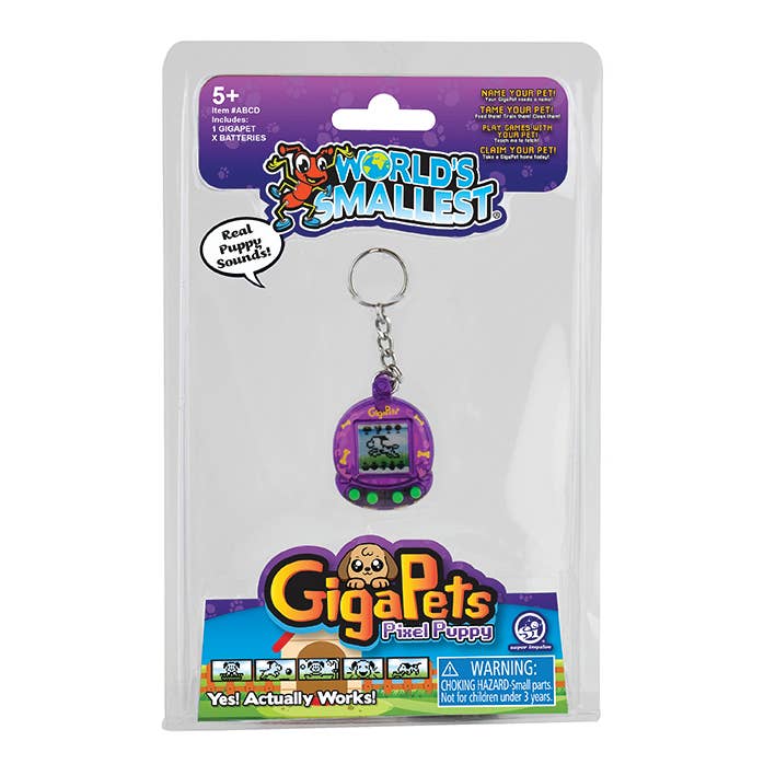 WORLD'S SMALLEST GIGAPETS (ASSORTED)