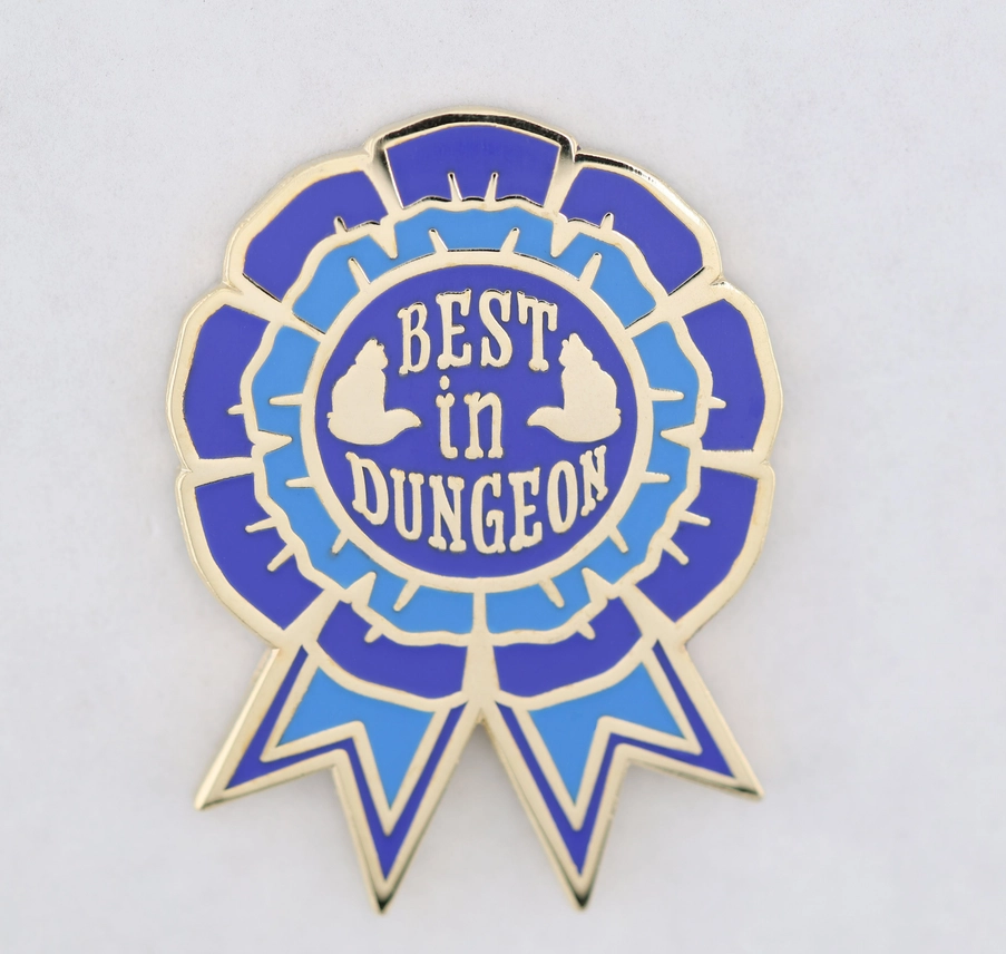 DUNGEON CRAWLER CARL BEST IN DUNGEON ENAMEL PIN