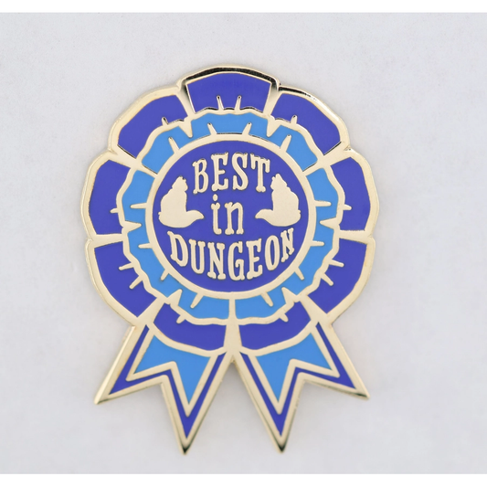 DUNGEON CRAWLER CARL BEST IN DUNGEON ENAMEL PIN