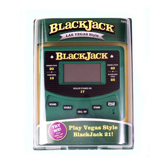 BLACKJACK HANDHELD ELECTRONIC GAME