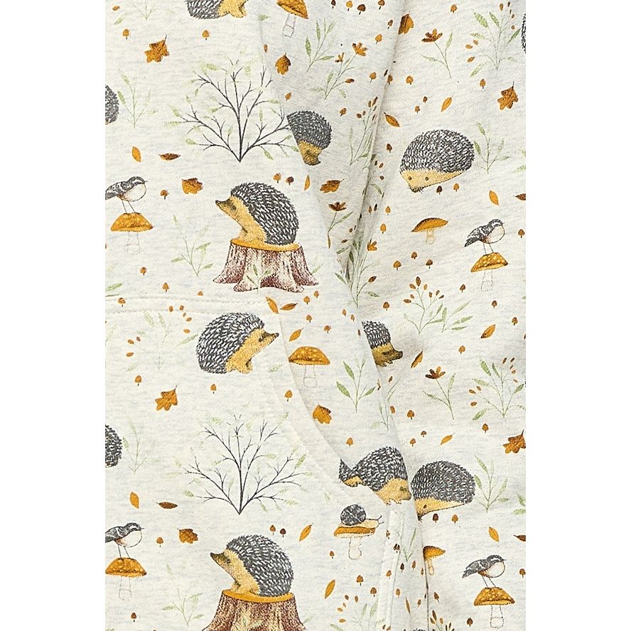 FOREST HEDGEHOG ZIP HOODIE