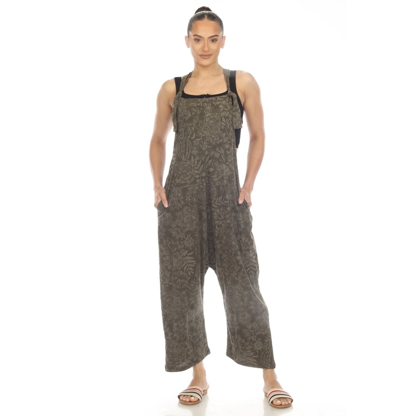 CACTUS JERSEY OVERALL ONESIE