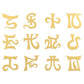 BRASS ELVEN SYMBOLS