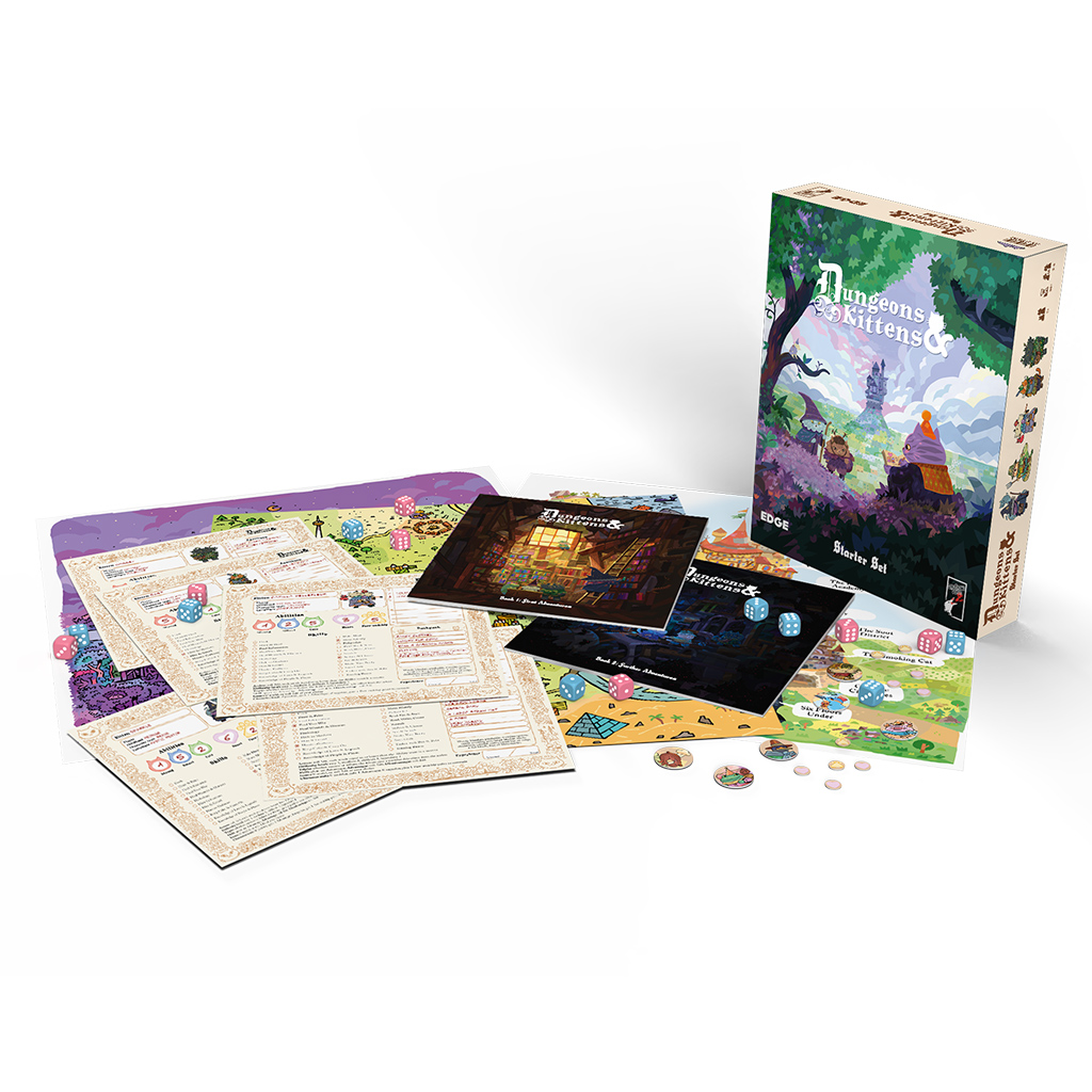DUNGEONS & KITTENS RPG STARTER SET
