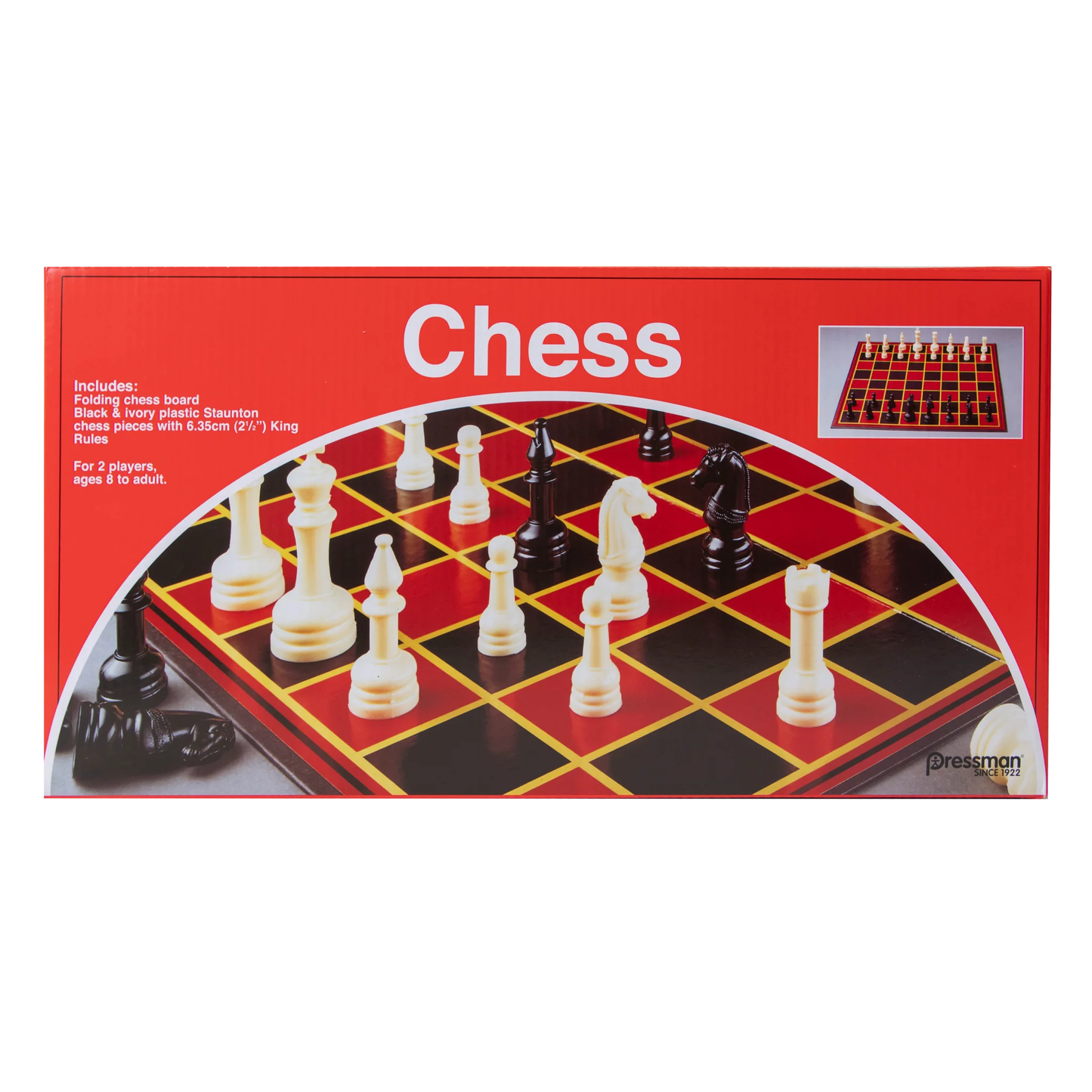 CHESS W/ FOLDING BOARD