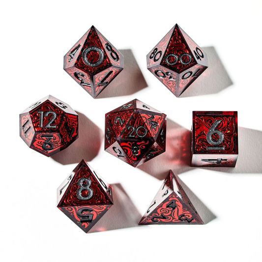 DISPEL EXSANGUINATED ICONIC 7PC DICE SET