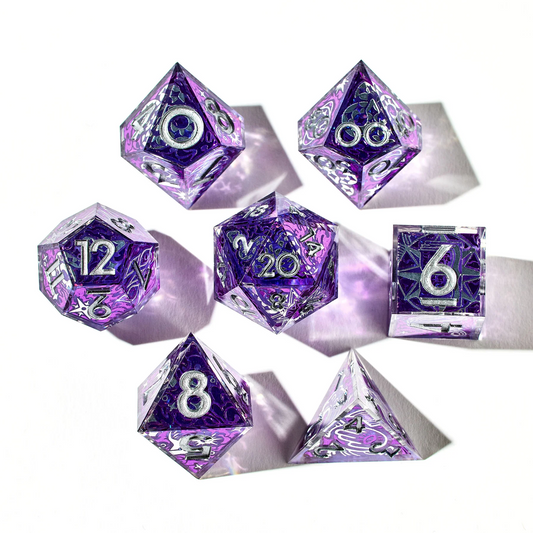 DISPEL EYE OF THE MAGE ICONIC 7PC DICE SET