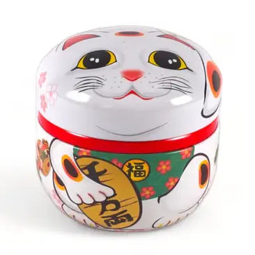 LUCKY CAT TEA LEAF CONTAINER