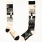 AS ABOVE SO BELOW TREE KNEE HIGH SOCKS BY FOOTCLOTHES