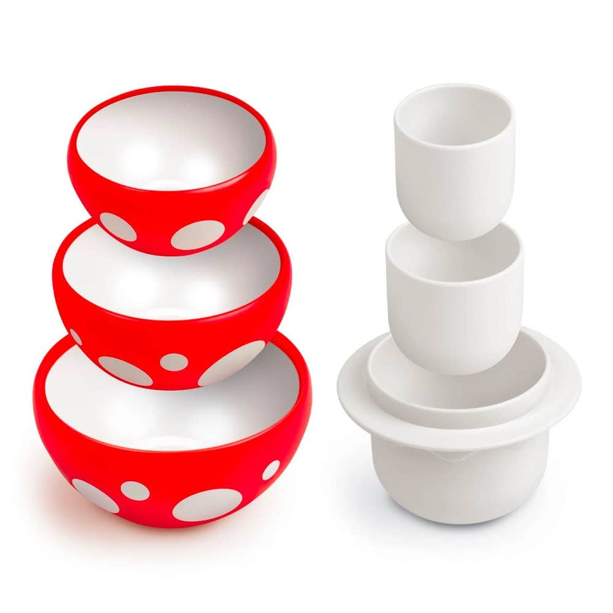 MUSHROOM MEASURING CUPS