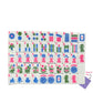 LAVENDER SPARKLE - MAHJONG TILES – AMERICAN MAHJONG TILE SET (166 TILES)