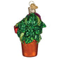 VENUS FLY TRAP GLASS HOLIDAY ORNAMENT