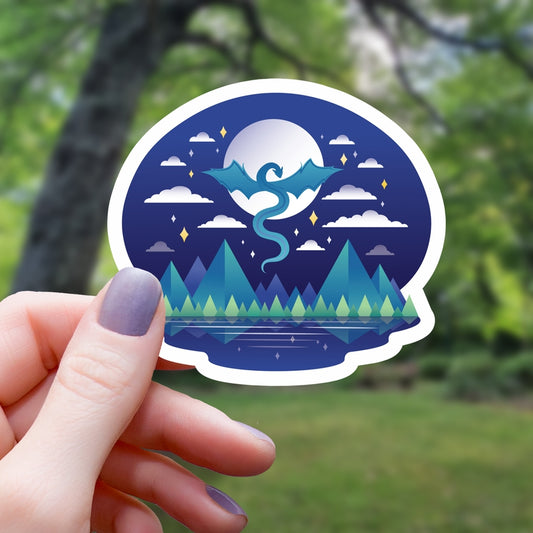 DRAGON MOUNTAIN STICKER