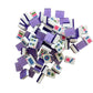 LAVENDER SPARKLE - MAHJONG TILES – AMERICAN MAHJONG TILE SET (166 TILES)
