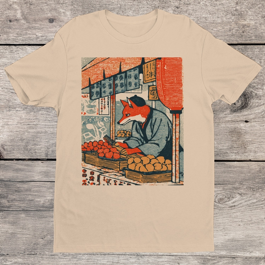 KITSUNE FOOD STALL T-SHIRT
