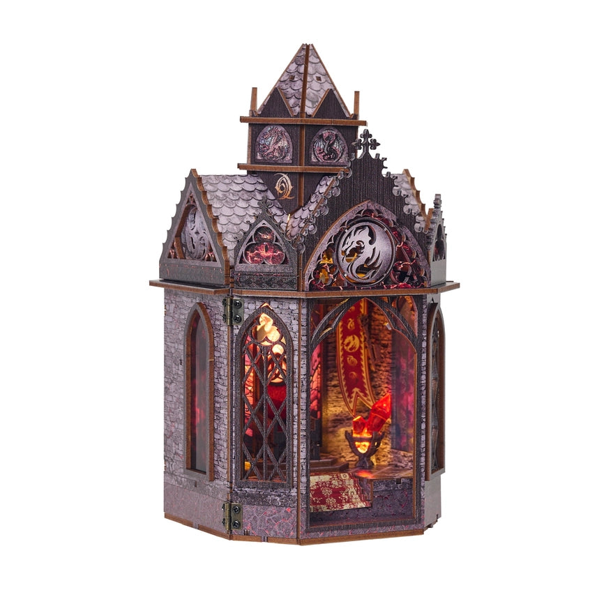 EMBER THRONE 3-D WOODEN MINIATURE BOOK NOOK KIT