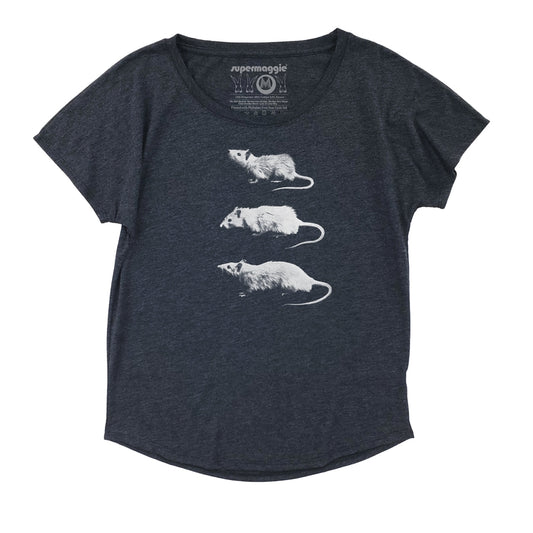 RATS WOMEN'S TEE BY SUPERMAGGIE