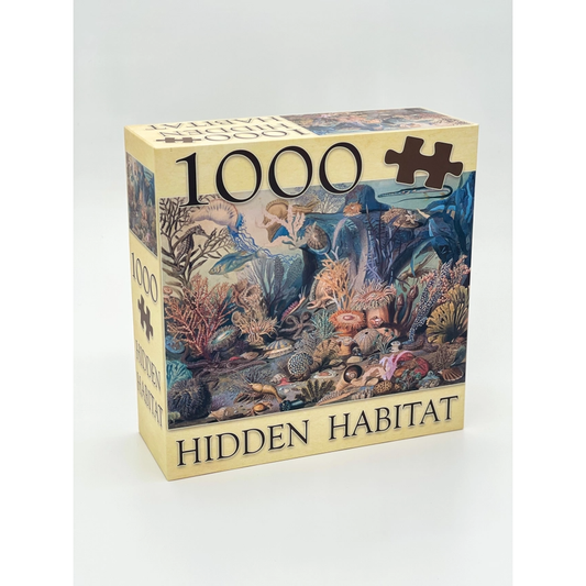 HIDDEN HABITAT PUZZLE 1000PC