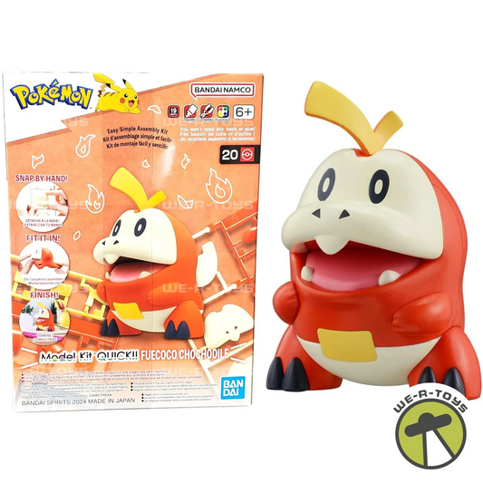POKEMON MODEL KIT QUICK!: 20 FUECOCO/CHOCHODILE