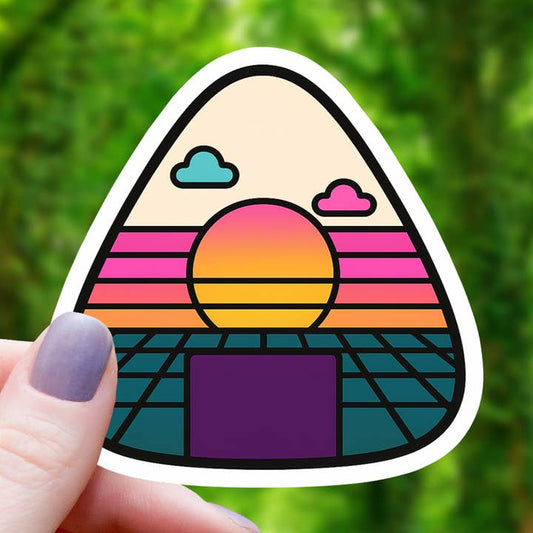 VAPORWAVE ONIGIRI STICKER