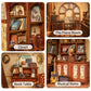 THE SECRET RHYTHM 3-D WOODEN MINIATURE BOOK NOOK KIT